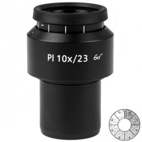 Окуляр ZEISS PL 10x/23 Br. foc., пластина за сравнение на микроструктури (78632, 444036-9060-000)