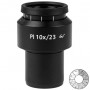 ZEISS Oculair PL 10x/23 Br. foc., microstructuur vergelijkingsplaat (78632, 444036-9060-000)