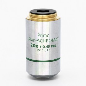 ZEISS objektiiv 20x/0,45, faas 2, i-plan, achro, w.d.. 1,00 mm (Primo 3) (73613, 415501-1625-000)