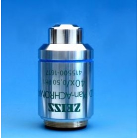 ZEISS ऑब्जेक्टिव 40x/0.5 प्लान, अक्रोमैटिक, w.d.: 2.7mm, PH1 (Primo Star) (65031, 415500-1617-000)