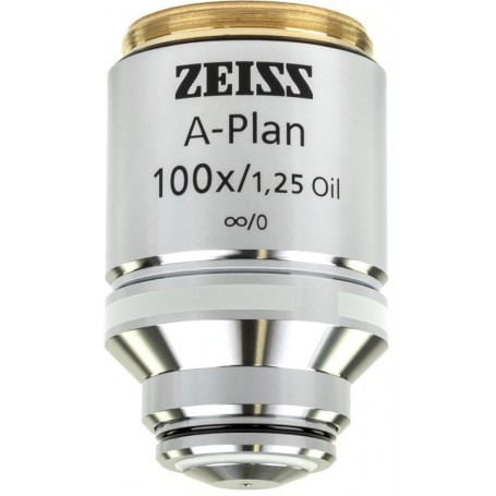 ZEISS Objektif A-Plan 100x/1.25 Yağ D 0 wd 0.31mm (78921, 421094-9900-000)