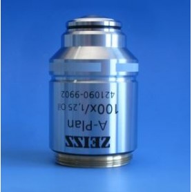 ZEISS ऑब्जेक्टिव A-Plan 100x/1.25 ऑयल wd 0.22mm (78918, 421090-9902-000)