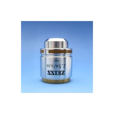 ZEISS 対物レンズ A-Plan 2.5x/0.06 wd 10.4mm (78907, 421020-9900-000)