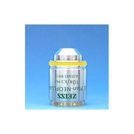 عدسی شیئی ZEISS مدل EC Plan-Neofluar، فاز ۱، ۱۰x/۰.۳ فاصله کاری 5.2mm (۷۸۸۴۸، ۴۲۰۳۴۱-۹۹۱۱-۰۰۰)