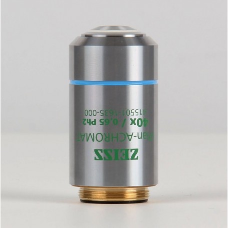 ZEISS Objektif: iPlan-Achromat 40x/0.65 Ph2 for Primostar 3 (76499, 415501-1635-000)