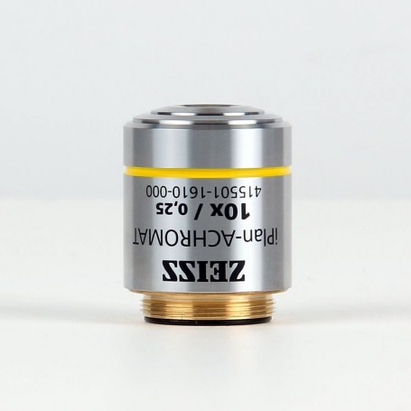 Objectif ZEISS : iPlan-Achromat, Primostar 3, D - 10x/0,25, wd 17.5mm (78831, 415501-1610-000)