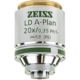 ZEISS Objektif Lensler LD A-Plan 20x/0.35 Ph1- wd 4.9mm (78929, 421251-9911-710)