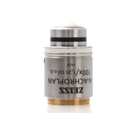 عدسة ZEISS N-Achroplan 100x/1.25 زيتية D 0 بدون مسافة عمل 0.45mm (78905, 420994-9900-000)