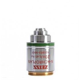 ZEISS Objektif Lensler N-Achroplan 20x/0.45 kutup wd 0.63mm (78895, 420953-9901-000)