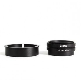 ZEISS 대물렌즈 0.5X FWD 185mm 전면 광학 시스템 3, Stemi 305 현미경용 (51009, 435263-9050-000)