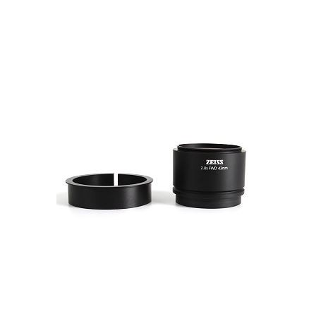 蔡司2.0X物镜，前工作距离43mm，前端光学系统3，适用于Stemi 305（51007，435263-9200-000）