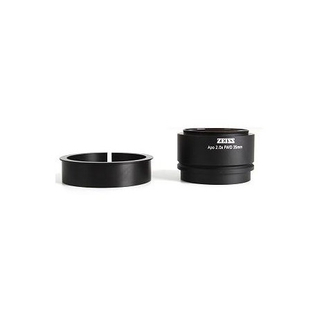لنز اضافی شیئی ZEISS مدل 5 APO 2,0x با فاصله کاری 43 میلی‌متر برای Stemi 508 (کد 60889، 435264-9200-000)