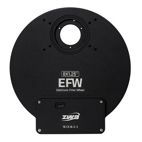Rueda portafiltros ZWO EFW 8x 1,25" (88226)