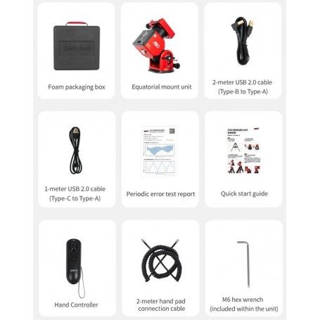 حامل ZWO AM3N هارمونيك استوائي (87038)