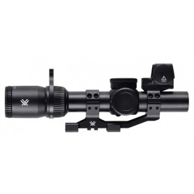 Vortex AR Kit: Venom 1-6x24 30mm AR-BDC3 MOA -kiikaritähtäin + Venom 3MOA punapistetähtäin + Sport Cantilever 30mm -kiinnike + p