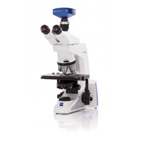 ZEISS Mikroskop, Axiolab 5, Trino, Unendlich, Plan, 10x, 40x, 50x, 100x, 10x/22, Dl, LED, 10W, inkl. Kameraadapter (77796, 49098