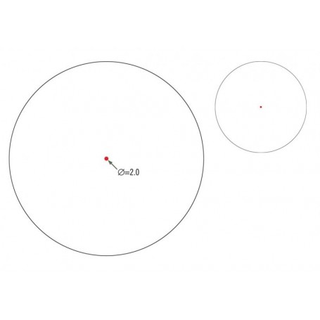 Ống ngắm collimator Vortex Sparc AR 1x22 (SPC-AR2)