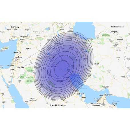 シリアの衛星インターネット