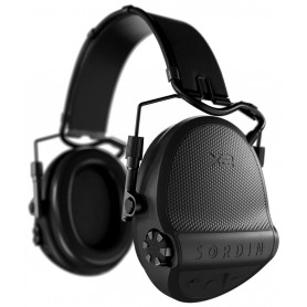 Sordin Supreme X2 Gel Headband Active Hearing Protectors - Black (301004-10G)
