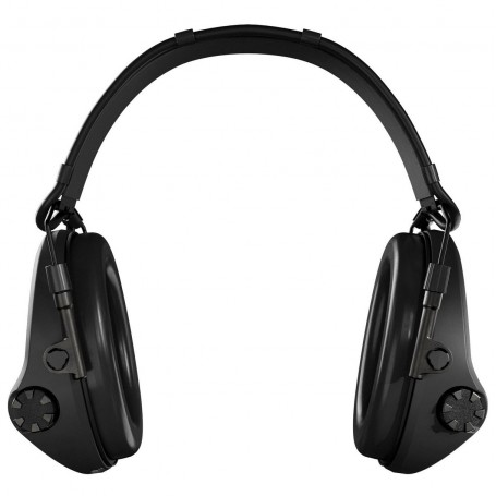 Sordin Supreme X2 Gel Headband Pelindung Pendengaran Aktif - Hitam (301004-10G)