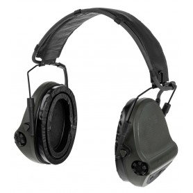 ソルディン スプリーム X2 ジェルヘッドバンド アクティブ聴覚保護具 - グリーン (301006-10G)