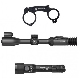 منظار الرؤية الليلية Hikvision Hikmicro Alpex PRO LRF مع حامل الأشعة تحت الحمراء + كشاف ليزر X-hog Pro v2 940/850 نانومتر (30810