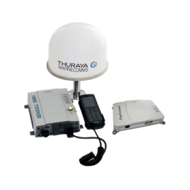 Thuraya Seagull 5000i ar pasīvo antenu un 5 m antenas kabeli