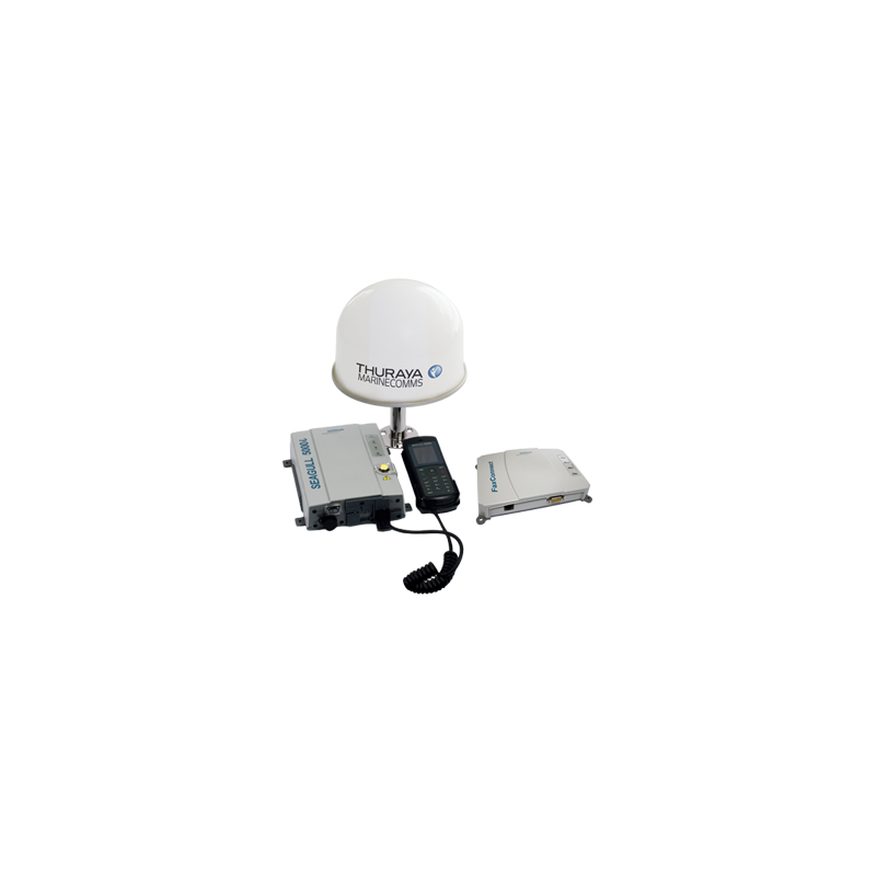 Thuraya Seagull 5000i พร้อมเสาอากาศแบบพาสซีฟและสายอากาศยาว 5 ม.