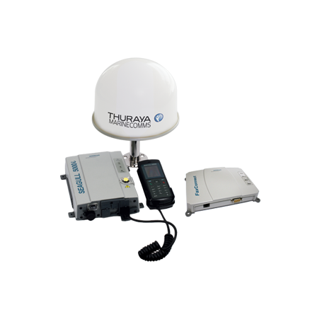 Thuraya Seagull 5000i พร้อมเสาอากาศแบบพาสซีฟและสายอากาศยาว 5 ม.