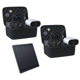 Enlaps 2X Tikee mini+ Pack con pannello solare esterno