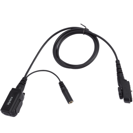 ACN-01 Hytera Kabel PTT i Mikrofon do użycia z zestawem słuchawkowym tylko do odbioru
