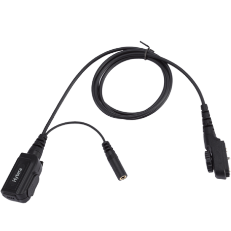 ACN-01 Hytera PTT и MIC кабел (за използване със слушалка само за приемане)