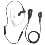Earphone Hytera EAN23 dengan Tabung Akustik dan PTT In-line yang Dapat Dilepas, Hitam