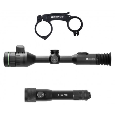 Hikvision Hikmicro Alpex 4K LRF + laserschijnwerper X-hog Pro 850/940 nm
