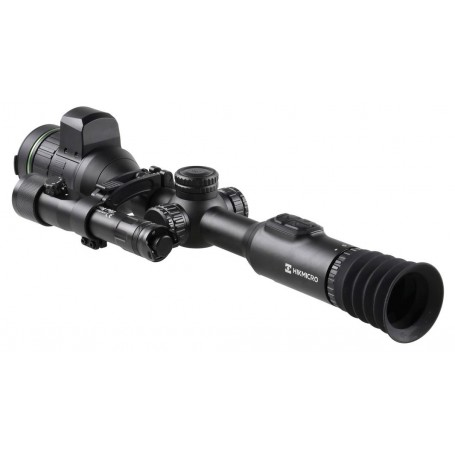 Hikvision Hikmicro Alpex 4K LRF + מאיר לייזר X-hog Pro 850/940 ננומטר