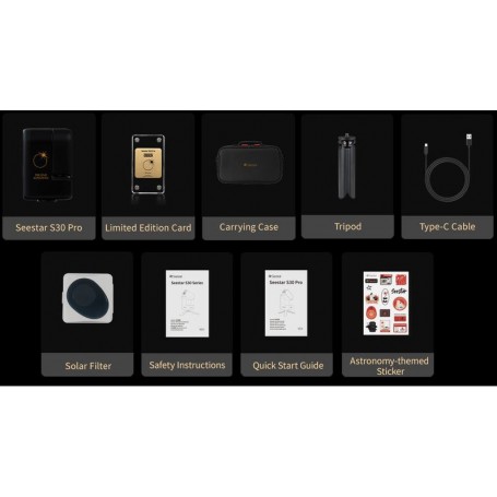 ZWO Pametni teleskop AP 30/160 Seestar S30 Pro Total Solar Eclipse Edition (92292)