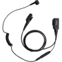 Hytera ESN12 Auricular Destacável com PTT em Linha e Microfone - Preto
