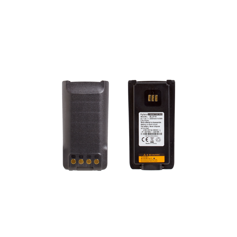 BL2016 하이테라 리튬 이온 배터리 2000mAh