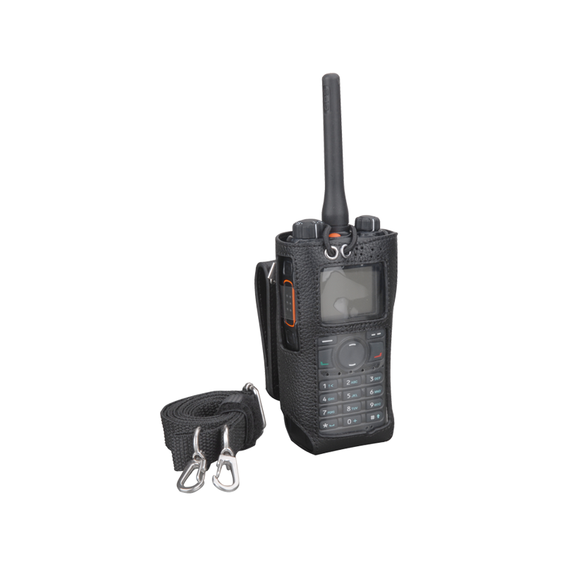 Кожен калъф Hytera LCY003 с въртящ се коланен клипс