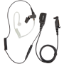 Hytera EAN22 หูฟังพร้อมท่ออะคูสติกและปุ่มกดแบบถอดได้ในสาย, สีดำ