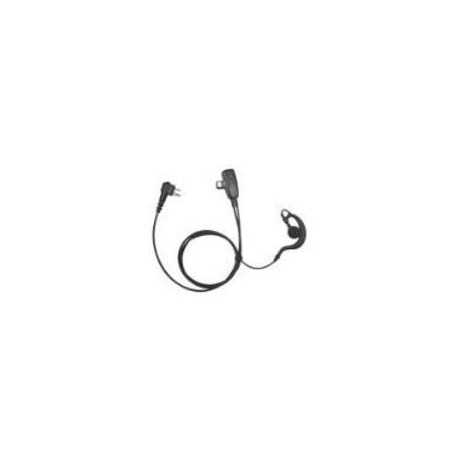 ECH1070-H1S Voxtech Ear-Hook Type Earpiece with PTT, In-Line Microphone