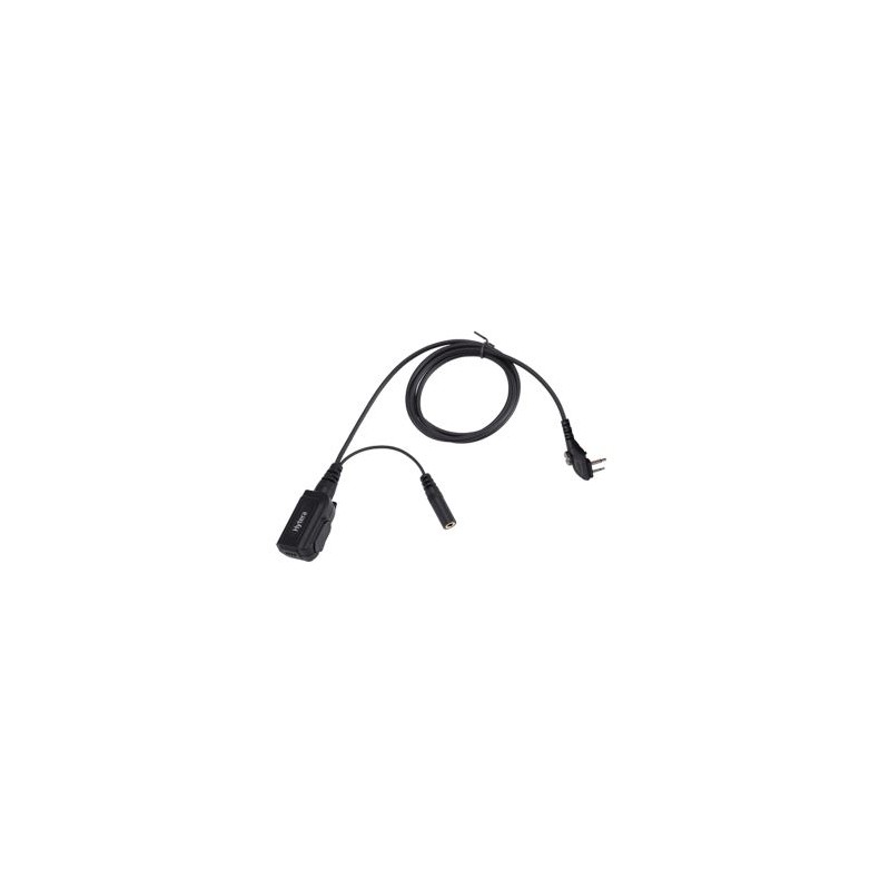 Cabo à Prova d'Água ACM-01 Hytera PTT & MIC (Para Uso com Fone de Ouvido Apenas para Recepção)