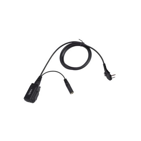 Cabo à prova de água ACM-01 Hytera PTT e MIC (para uso com fone de ouvido somente para recepção)