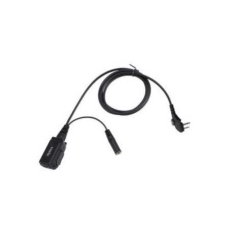 Câble étanche ACM-01 Hytera PTT et MIC (pour utilisation avec oreillette réceptrice uniquement)