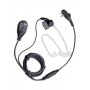 Auricular Hytera EAM13 con Tubo Acústico y PTT en línea, Negro
