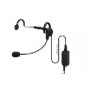 Cuffia Monoauricolare Leggera HHL1000 Voxtech con Microfono ad Archetto e PTT sul Cavo