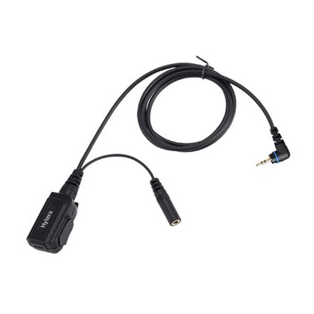 Kabel ACS-01 Hytera PTT dan MIC (untuk digunakan dengan Earpiece khusus penerima)