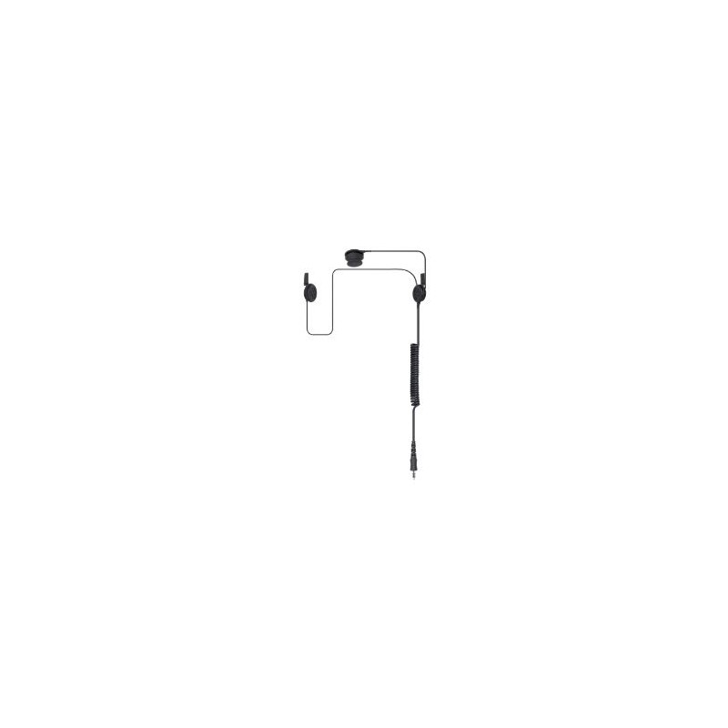Microphone à Conduction Osseuse Intrinsèquement Sûr Hytera ATEX POA100-EX avec Écouteurs