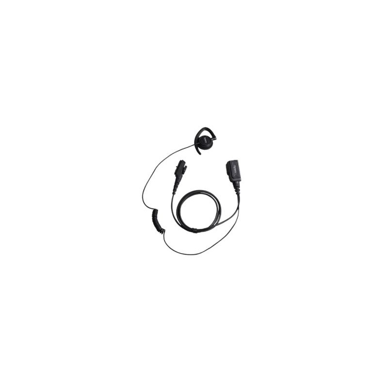 Earpiece Hytera EHN12-EX ATEX Intrinsec Sigur cu Microfon și PTT rotativ