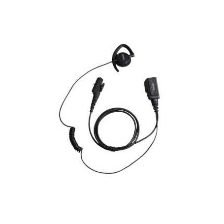 Earpiece Hytera EHN12-EX ATEX Intrinsec Sigur cu Microfon și PTT rotativ